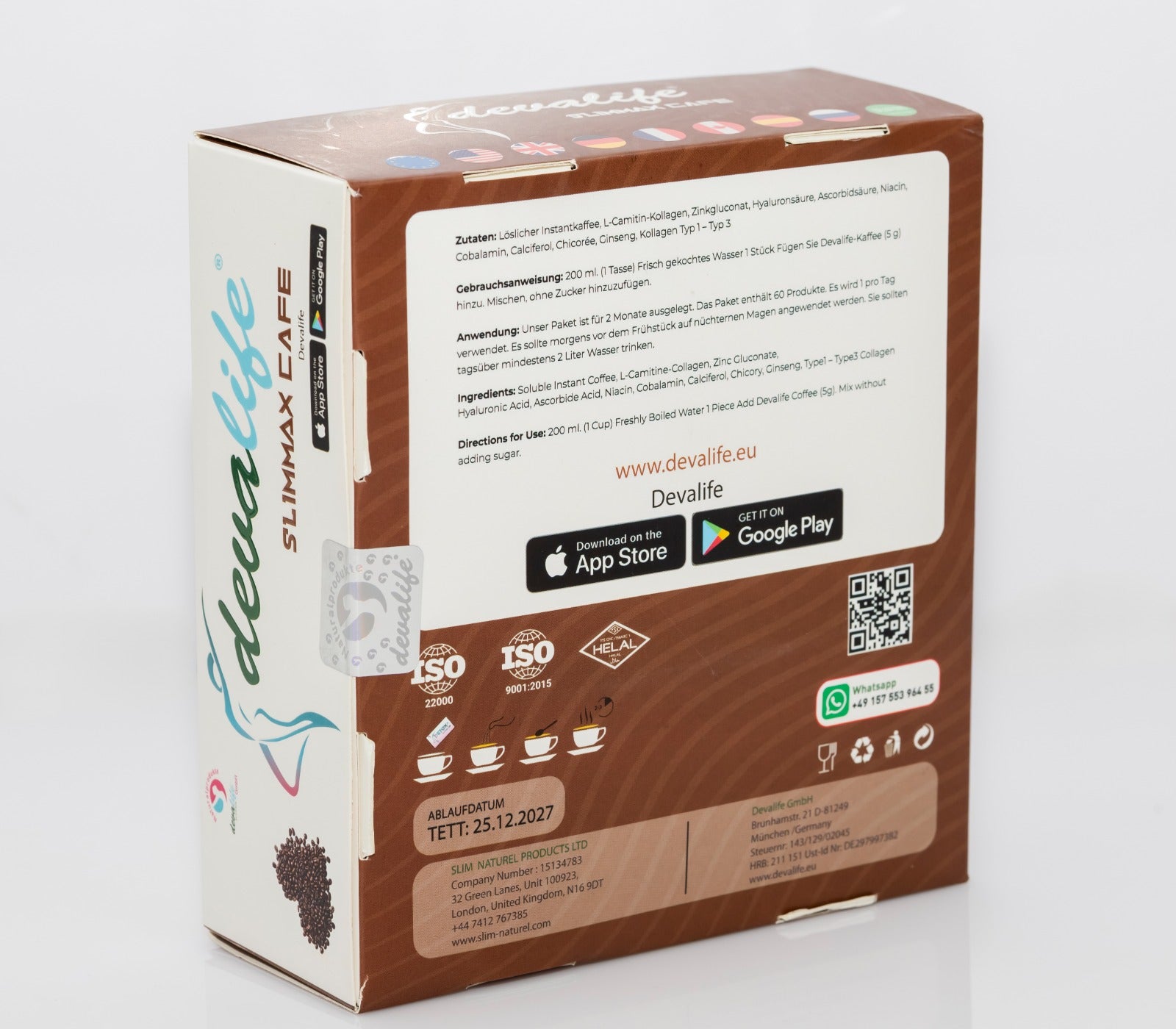 Slimmax café (2 mois d'utilisation)